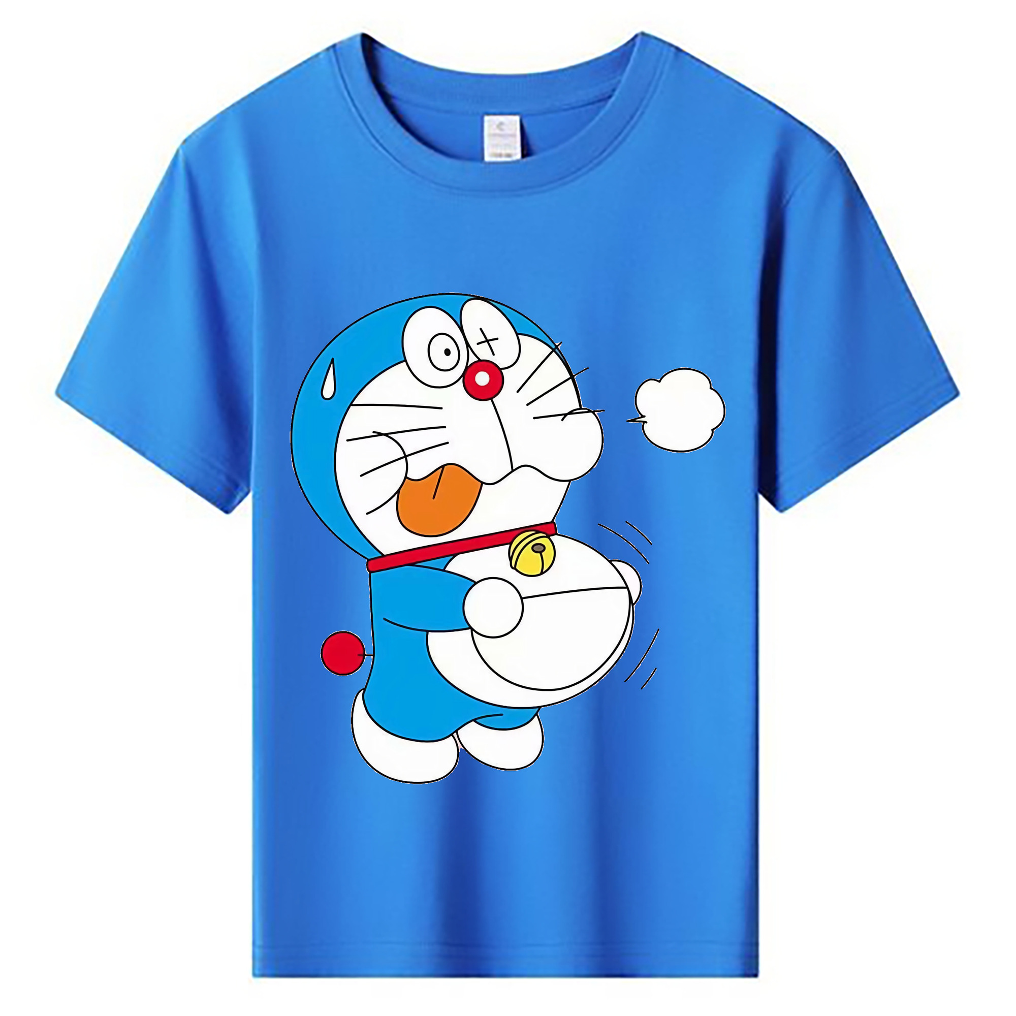 （画像用） ドラえもん Doraemon 綿100％キッズTシャツ（フロントプリント）